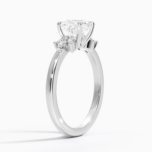 BOJ <b>Ring</b> 0148 <b>Cushion</b> Cut 925 Silver Marquise Cluster Prong Setting Solitaire Diamond <b>Ring</b> 2ct D Color VVS1 Moissanite GRA Sale - Product Image 2