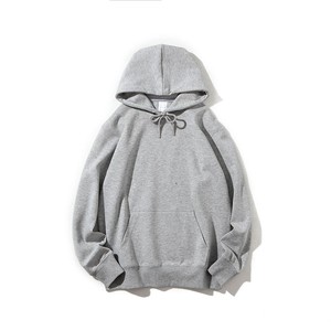Sudadera con Capucha para Hombre, Lisa, Relajada, de Algodón y Felpa, con Bolsillo Canguro, Capucha Ajustable, Estilo Casual, para Uso Diario - Product Image 4