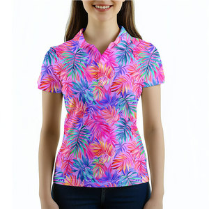Polos de Golf Premium para Mujer, Transpirables, de Tela Elástica, Cómodos, Ropa de Alto Rendimiento, Estilo Elegante para el Campo - Product Image 1