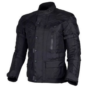 เสื้อแจ็คเก็ตมอเตอร์ไซค์ MERITORIOUS INTERNATIONAL รุ่น Unisex แขนยาว สีดำ ผ้าตาข่าย Cordura ซิปสีแดง กระเป๋าต่างๆ ป้องกันรังสียูวี แห้งเร็ว - Product Image 2