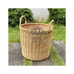 Cesta de Almacenamiento de Ratán 2026, la Más Vendida, para Entrada y Cuarto de Servicio, 100% Hecha a Mano, Limpia, Segura, Funcional, Decoración Sostenible - Product Image 1