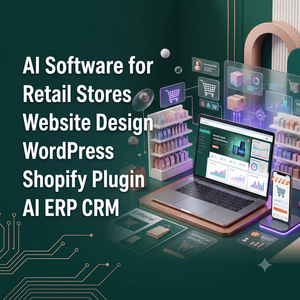 Software de IA para Tiendas Minoristas, Diseño de Sitios Web, Plugin para WordPress y Shopify, Aplicaciones Móviles para Android e iOS, Software de IA para ERP y CRM, Software de IA para Comercio Electrónico - Product Image 1