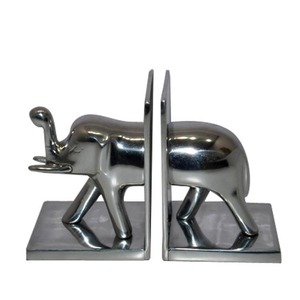 Premium Steel Metal Bookend Strong And Durable Build With Stable Base Ideal For Organizing <b>Books</b> Files Magazines Contemporary - Product Image 5