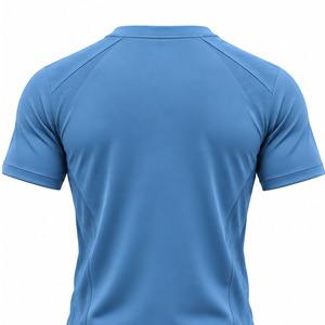 T-shirt de sport pour homme 100% coton, respirant, séchage rapide, extensible, idéal pour la gym et l'entraînement, personnalisable avec logo, vêtements de sport - Product Image 4