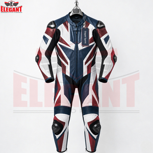 Service OEM ODM, fabrication sur mesure, prix de gros, combinaison en cuir pour moto à protection intégrale, équipement de course pour moto - Product Image 4