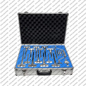 Ensemble d'instruments neurochirurgicaux professionnels de base en acier inoxydable allemand, réutilisables, pour la chirurgie orthopédique et neurochirurgicale - Product Image 3