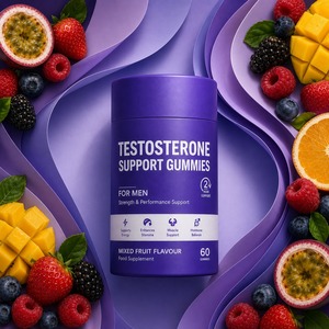 Gomitas de Apoyo para Hombres con Etiqueta Privada OEM, para Fuerza y Rendimiento - Product Image 2