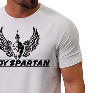 Mens <b>White</b> Graphic Print T Shirt Crew Neck Short Sleeve Athletic Gym Workout Training Casual Sportswear Activewear <b>Tee</b> - Product Image 6