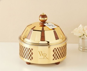 Olla de Acero Inoxidable Premium con Tapa para Servir Comida, Tipo Buffet, para Compradores de Emiratos Árabes Unidos y Arabia Saudita - Product Image 1