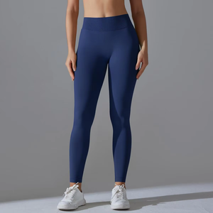 Pantalons de sport à taille en V, leggings d'entraînement pour femmes, leggings de yoga sans couture pour femmes, leggings de fitness pour femmes - Product Image 3