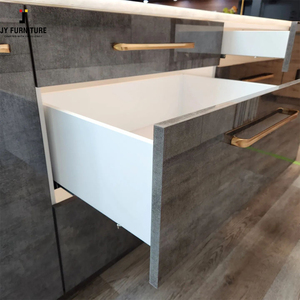 แผ่นหินอ่อนลามิเนตพิมพ์ลาย RTA แผ่นกระดานอนุภาคสำหรับส่งออกอุปกรณ์เสริมตะกร้าลิ้นชัก - Product Image 3