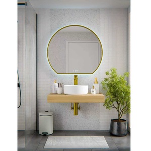 Online Technical Support Organic <b>round</b> shape <b>Mirror</b> New Top 2 Years Warranty Touch Switch Wall Hanging Modern LED <b>Mirror</b> - Product Image 1