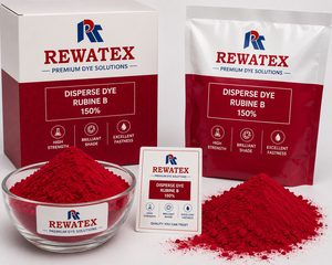 Colorant textile à base de teinture dispersée Rubine B, pigment rouge, modèle Red-13, pour le tricot et la finition des tissus - Product Image 3