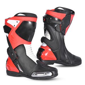Zapatos de Motocicleta de Cuero para Hombre Hechos a Medida de Alta Calidad, Estilos de Cuero para Motocicleta, Precio de Mayoreo, Cuero PU para Carreras - Product Image 1