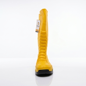 Yellow PVC Mid-Calf Anti-Static High Safety <b>Work</b> <b>Boots</b> Waterproof <b>Slip</b>-<b>On</b> for Construction All Seasons Unisex Metaguard - Product Image 2