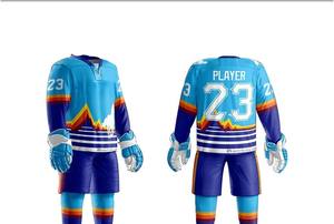 Uniforme de Hockey sobre Hielo para Hombre a Precio Económico, Transpirable, con Logotipo Personalizado, en Oferta, Cómodo, Ropa Deportiva de Moda - Product Image 3