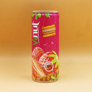 Jus de fraise frais pressé à faible teneur en gras du Vietnam Jus de fruits naturel étamé de pureté 30% avec certification KOSHER - Product Image 1