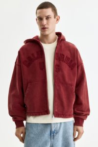 Winter Warm Hoodie Men <b>Thick</b> <b>Fleece</b> Pullover Casual Streetwear Oversized Plain Hoodie Bulk Supply - Product Image 4