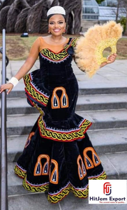 Tissu Toghu Ankara imprimé à la cire numérique pour la mode africaine – Tissu de qualité supérieure pour la fabrication en gros - Product Image 3