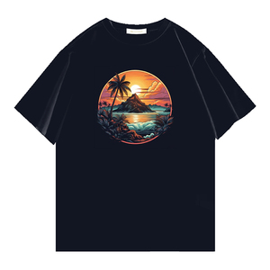 เสื้อยืดผู้ชายคุณภาพสูง ผ้าฝ้าย 100% ปักลายตามสั่ง แขนสั้น คอกลม พิมพ์ลาย ระบายอากาศ แห้งเร็ว ทรงปกติ - Product Image 5