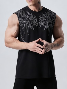 Fashionable Sustainable Men Tank Top Unisex Trending style blank Light Weight breathable fabric Tank Top - Product Image 3
