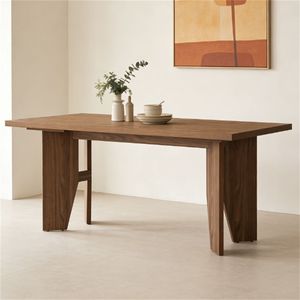 Tavolo da Pranzo Lungo in Stile Rustico per Cucina, Soggiorno o Sala da Pranzo - Product Image 6