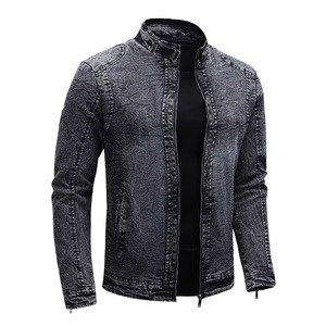 Chaqueta Vaquera para Hombre, Estilo Clásico, Lavado Azul, Cómoda y Moderna para Uso Diario y al Aire Libre - Product Image 5