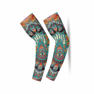 Summer Arm Sleeves Outdoor <b>Cycling</b> Sports Breathable Seamless Sun Protection Sleeves Realistic Arm Cover Sleeves - Product Image 3