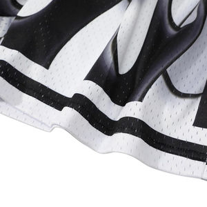 Shorts de basket-ball pour hommes, respirants, légers, double couche, maille premium, personnalisés, unisexes, séchage rapide, 100% polyester - Product Image 5