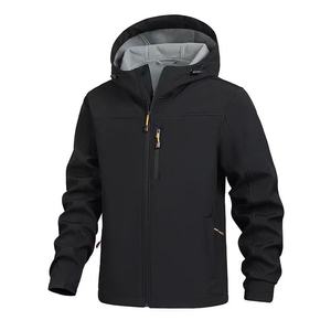 Veste softshell tactique de randonnée imperméable coupe-vent pour homme avec logo personnalisé - Product Image 2