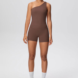 Wholesale Women Nude Feeling Set Solid Color Zipper Long Sleeves Sports <b>Jacket</b> Outdoor Gym Women <b>Yoga</b> Shorts - Product Image 2