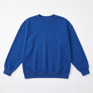 เสื้อสเวตเชิ้ตคอกลมสีพื้นสำหรับผู้หญิง แขนยาว ทรงโอเวอร์ไซส์ ผ้าถัก โพลีเอสเตอร์/คอตตอน แห้งเร็ว พิมพ์ลาย สำหรับใส่ลำลองในฤดูใบไม้ร่วง - Product Image 5
