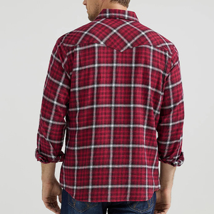 Latest Design Men <b>Flannel</b> Shirt Casual Shirts Woven High Quality Breathable Comfortable Hot Selling Top Trend Reasonable Rate - Product Image 5