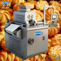 Machine automatique de fabrication de biscuits à encrustation pour les petites entreprises, machine de formage de biscuits, prix