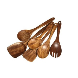 Cuillère en bois de luxe, ustensile culinaire haut de gamme, conçue pour une utilisation durable dans toutes les activités culinaires de la maison - Product Image 3