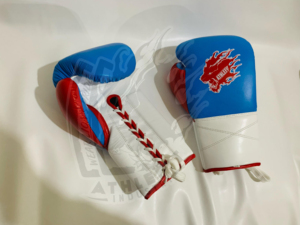 Guantes de boxeo Athlefit OEM de alta calidad hechos a medida hechos con guantes de cuero de vaca genuina Guantes de boxeo de combate profesionales - Product Image 6