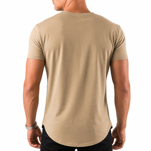 Custom Sports T <b>Shirt</b> For Men Quick Dry Gym Workout Running T-<b>Shirt</b> Breathable <b>Polyester</b> Fitness Tee OEM Wholesale - Product Image 2