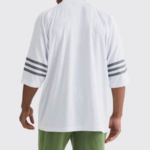 Ensembles d'uniformes d'été à manches courtes unisexes, respirants, avec logo personnalisé imprimé, grandes tailles, vente en gros, haute qualité - Product Image 5