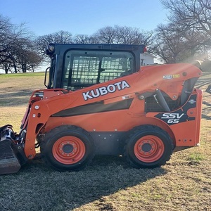 Chargeuse compacte sur pneus Kubota SSV65, livraison gratuite, mini-engin de construction, moteur, roulement, pompe, PLC, chargeuse frontale - Product Image 3