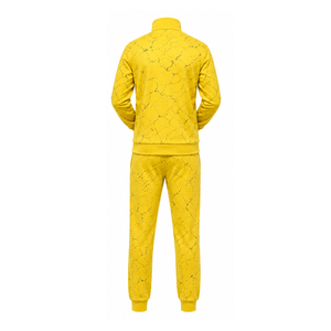 Premium Fleece OEM ODM Tracksuits For Men Custom Logo Cotton Hoodie And Jogger Set Winter Athletic Wear Factory Direct Supplier - Product Image 5