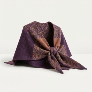 Écharpe-châle tricotée d'hiver chaude et douce de haute qualité, écharpe-couverture surdimensionnée pour femme, poncho, vente en gros pour fournisseurs - Product Image 2
