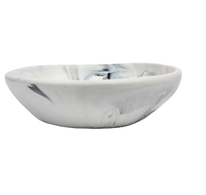 Bol et plat faits à la main - Lavable au lave-vaisselle - Design moderne européen personnalisable pour la maison - Product Image 1