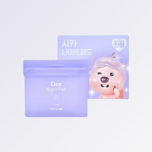 แผ่นโทนเนอร์เกาหลี Ripeulraimi Cica Night Pad 70 แผ่น คิวอา โทนเนอร์แพด - Product Image 6
