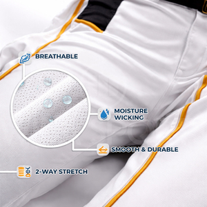 High Quality Custom Softball Jersey and Pants Set Lightweight Moisture Wicking Team Uniform OEM ODM Sportswear Supplier Factory - Product Image 6