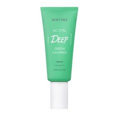 Dewtree Crema Calmante Verde Intenso 60ml (3 pezzi) con Controllo dell'Acne per Pelli Grasse, Trattamento Anti-Acne, Ingrediente Principale Tè Verde, Confezione in Tubetto - Product Image 1