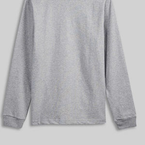 T-shirt homme à manches longues, design uni, prix avantageux / Service OEM pour les acheteurs en gros, col rond, prix compétitif - Product Image 6