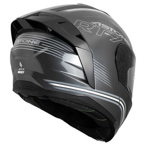 Casco Modular Abatible ASTONE HELMETS Nuevo Modelo ROCKET GLOSS METAL GREY, Seguridad ABS, con Forro de Poliéster, Tallas XS-2XL RT7 - Product Image 2