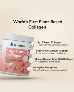 ผงคอลลาเจนวีแกนโปร ชนิดที่ 1 และ 3 รสเบอร์รี่ผสม เกรดอาหาร วัตถุดิบจากพืช - Product Image 2