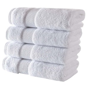 Serviettes de toilette en coton de haute qualité confortables, ensembles de serviettes de bain pour la maison avec logo personnalisé - Product Image 6