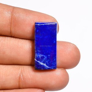 Beautiful Quality Handmade <b>Lapis</b> <b>Lazuli</b> Cabochon Earrings Natural Semi-Precious Healing Stone Gemstone FAIJAN GEMS Rajasthan - Product Image 2